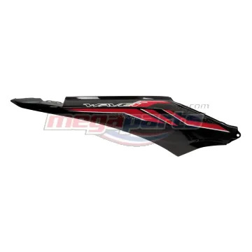 ฝาข้างขวาพร้อมสติ๊กเกอร์ WAVE 110i 2023 (Di,LED,S) (HONDA) สีดำ NHA35M (รถสีดำ-แดง)