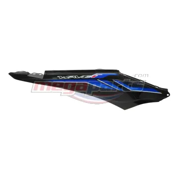 ฝาข้างขวาพร้อมสติ๊กเกอร์ WAVE 110i (2023-2024) (Di,LED,S) (HONDA) สีดำ NHA35M (สีน้ำเงิน-ดำ)