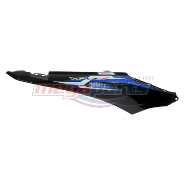 ฝาข้างขวาพร้อมสติ๊กเกอร์ WAVE 110i 2025 (Di,LED,S) (HONDA) รถสีน้ำเงิน-ดำ
