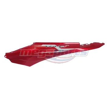 ฝาข้างซ้ายพร้อมสติ๊กเกอร์ WAVE 110i 2025 (M,LED) (HONDA) สีแดงแก้ว R340C
