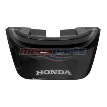 ฝาปิดท้ายเบาะตัวบนพร้อมสติ๊กเกอร์ SCOOPY 110i 2024 (PRESTIGE) (HONDA) สีดำเงา NHA35M
