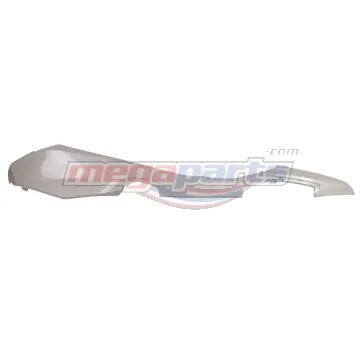 ฝาครอบข้างพักเท้าหน้าข้างซ้ายตัวบน LEAD 125 (2022-2025) (4 วาล์ว) (HONDA) สีขาว NHC46P