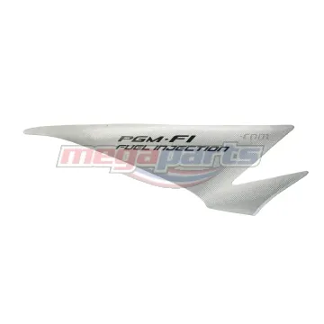 แถบติดฝาครอบตัวถังซ้าย A รถสีขาว