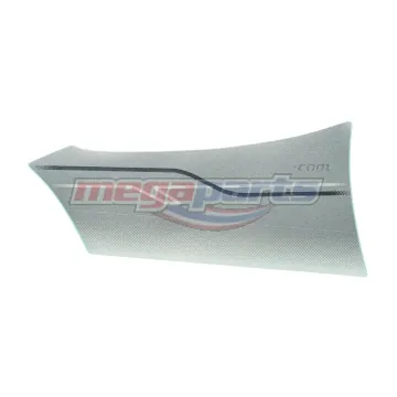 แถบติดฝาครอบตัวถังขวา B รถสีขาว