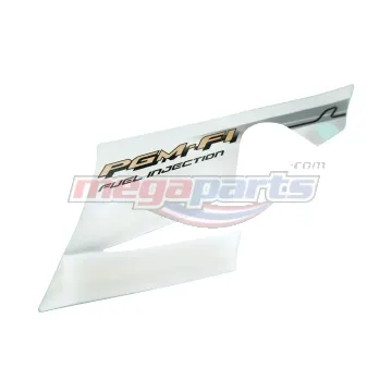 แถบติดฝาครอบข้างซ้าย B รถสีขาว