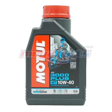 น้ำมันเครื่อง 4T 3000 PLUS 10W-40 0.8L MA2 (MOTUL)