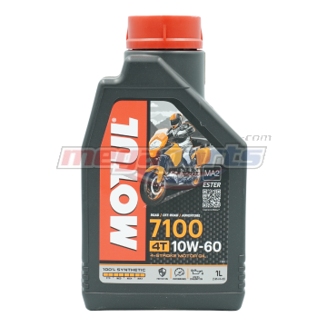 น้ำมันเครื่อง 4T 7100 10W-60 1L MA2 (MOTUL) (SYN 100%)