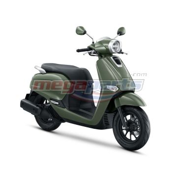 ชุดสีทั้งคัน GIORNO+ 125 2024 (CBS) (HONDA) รถสีเขียว-ดำ GNB