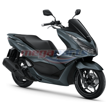 ชุดสีทั้งคัน PCX 160 2021 (CBS) (HONDA) รถสีเทา-ดำ G-B