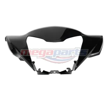 ฝาครอบแฮนด์หน้า FINN 115i 2018 (YAMAHA) สีดำเงา 0903,SMX