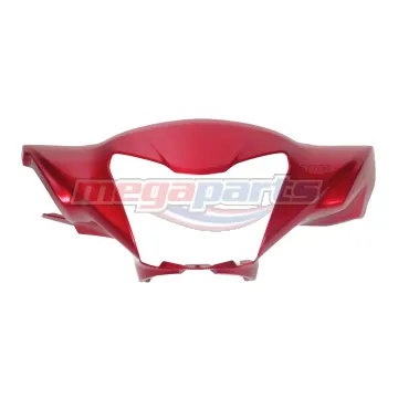 ฝาครอบแฮนด์หน้า FINN 115i 2021 (YAMAHA) สีแดง 0918,DRMK