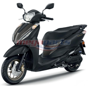 ชุดสีทั้งคัน LEAD 125 2026 NH-A76M (ABS) รถสีดำ BLK