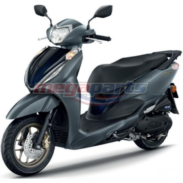ชุดสีทั้งคัน LEAD 125 2026 NH-C34M (ABS) รถสีเทา GRY