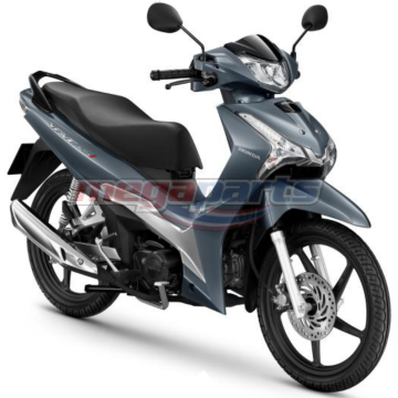 ชุดสีทั้งคัน WAVE 125i 2024 NH-C34M ล้อแม็ก ดิสก์เบรกหน้า สตาร์ตมือ รถสีเทา GRY