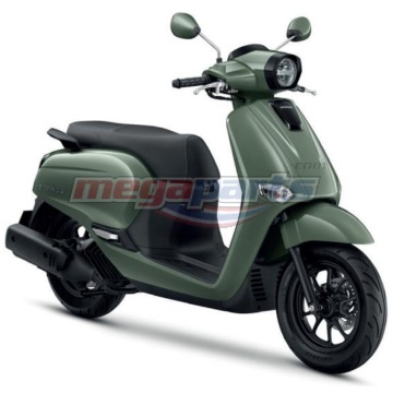 ชุดสีทั้งคัน GIORNO+ 125 2026 GY-157P (CBS) รถสีเขียว-ดำ GNB