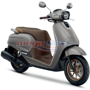 ชุดสีทั้งคัน GIORNO+ 125 2026 NH-B89M (ABS) รถสีเทา-น้ำตาล GBR