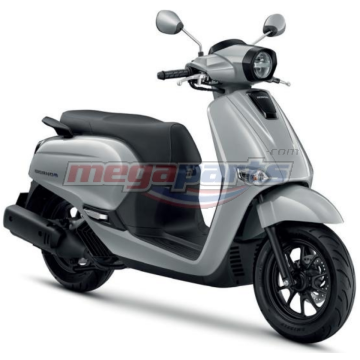 ชุดสีทั้งคัน GIORNO+ 125 2026 NH-C53P (CBS) รถสีเทา-ดำ G-B
