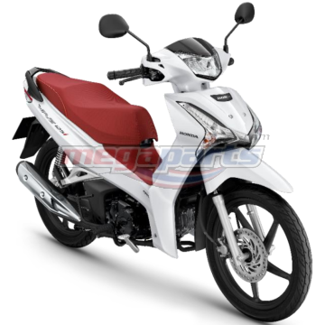 ชุดสีทั้งคัน WAVE 125i 2018 NH-B61P ล้อแม็ก รถสีขาว-แดง W-R