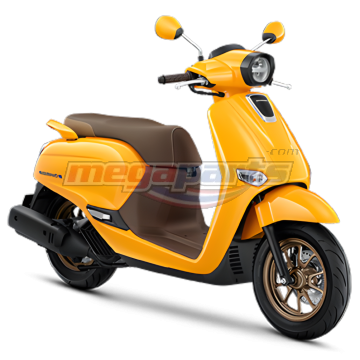 ชุดสีทั้งคัน GIORNO+ 125 2026 (ABS) (HONDA) รถสีเหลือง-น้ำตาล YBR