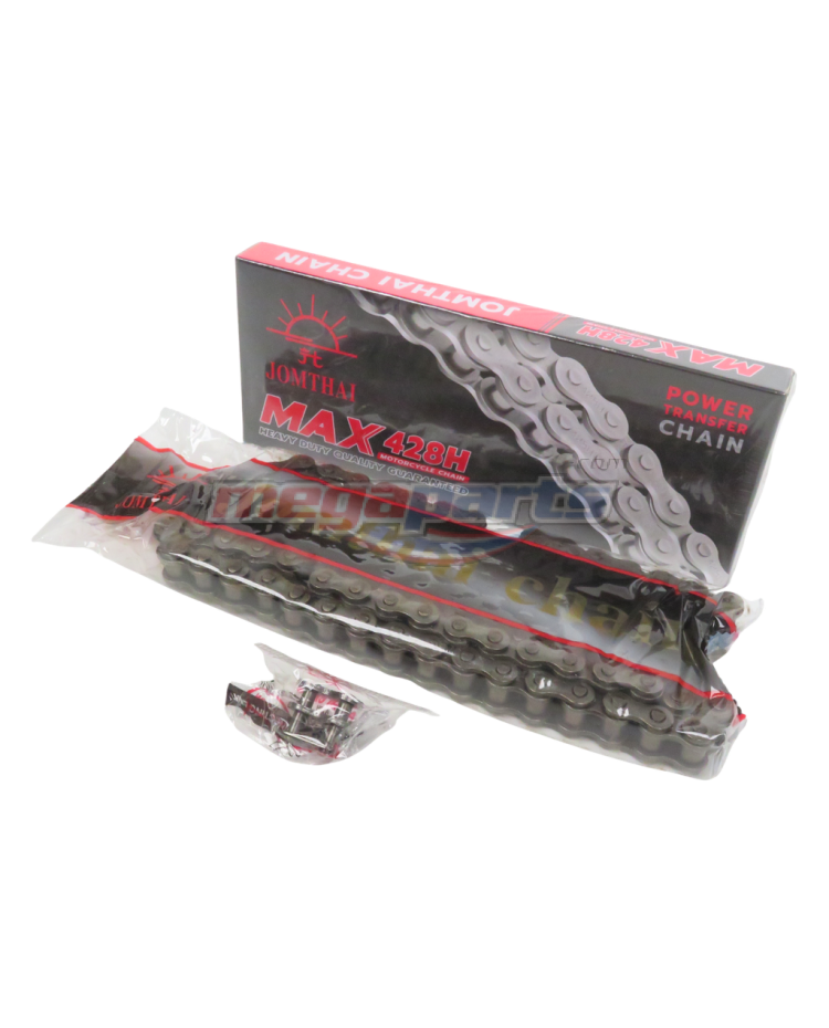 โซ่ล้อ 428H-132L (JT) สีดำ