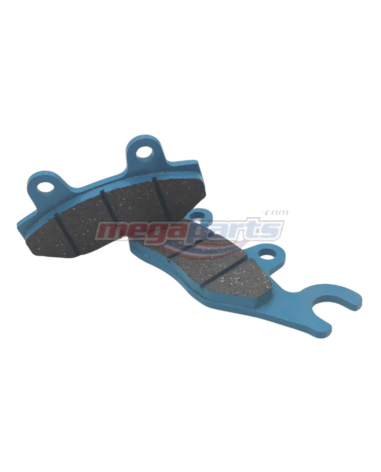 ผ้าดิสเบรคหน้า AKIRA (YSK) สีฟ้า