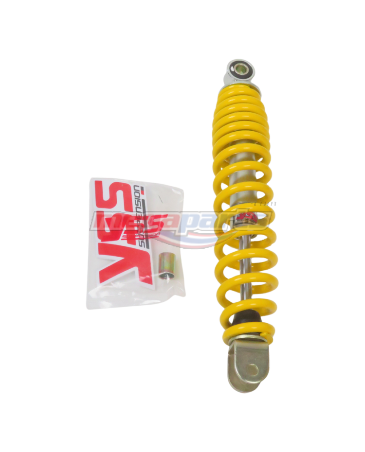 โช้คหลังเดิม (เดี่ยว) CLICK 110 300MM. (YSS) สปริงเหลือง