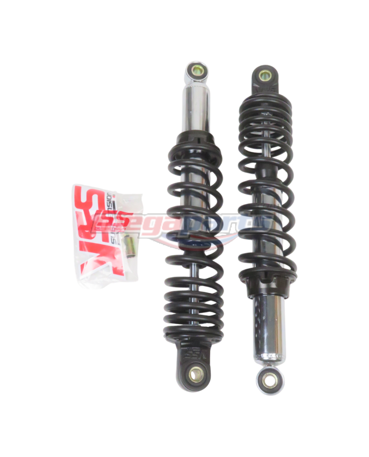 โช้คหลังแก๊ส L/R WAVE 110i (2013-2017) DTG-PLUS 340mm. (YSS) ชุบ/ดำ