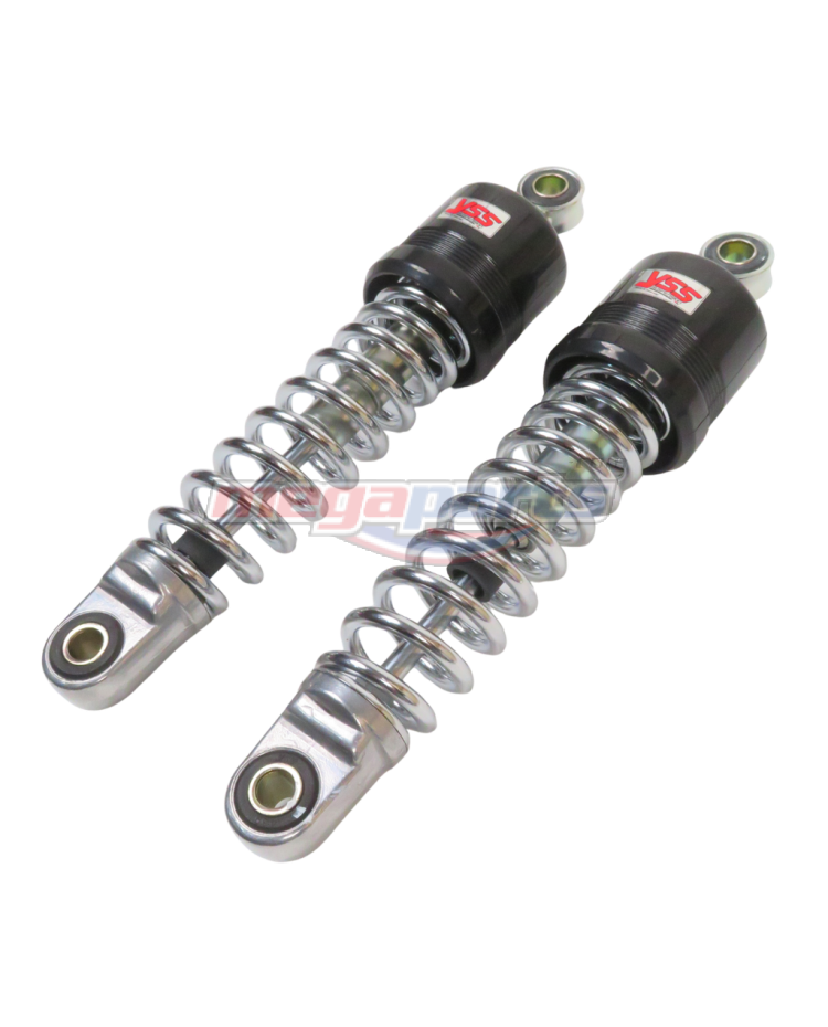 โช้คหลังเดิม L/R Y 100 255MM. (YSS) สปริงชุบ