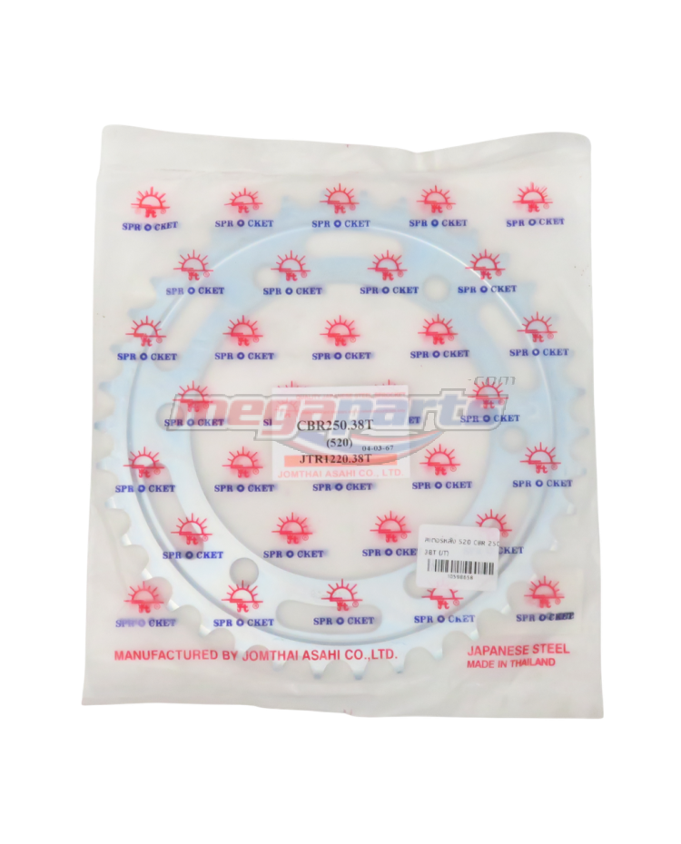สเตอร์หลัง 520 CBR 250 38T (JT)