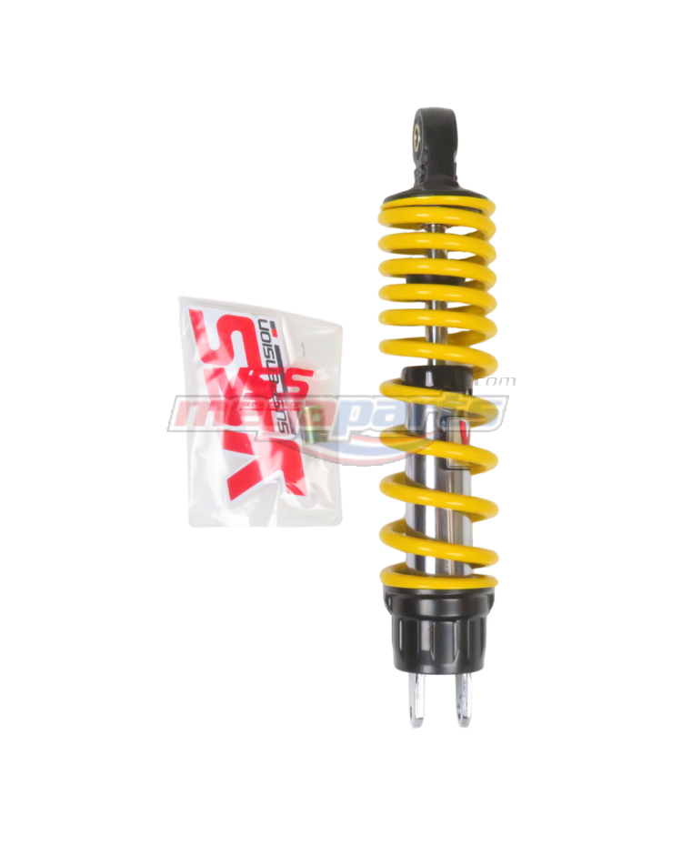 โช้คหลังแต่ง (เดี่ยว) CLICK 110 PRO-PLUS 300MM. (YSS) เงิน/เหลือง