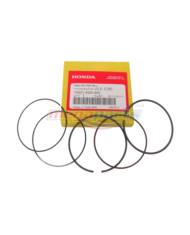 แหวนลูกสูบ PCX 160 2021 # 0.25 (HONDA)