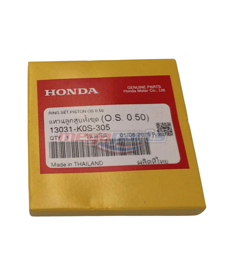 แหวนลูกสูบ PCX 160 2021 # 0.50 (HONDA)