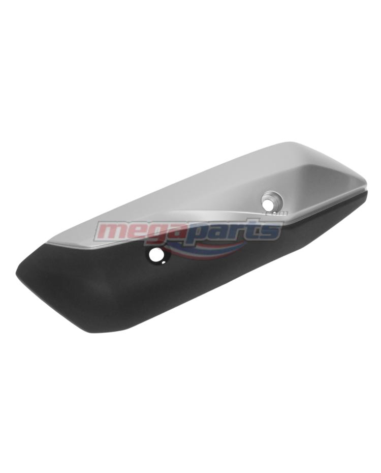 แผ่นกันความร้อนท่อไอเสีย LEAD 125 2025 (4 วาล์ว) (HONDA) สีบรอนซ์เงิน NH411M