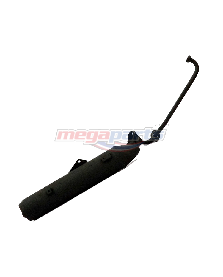 ท่อไอเสียเดิม WAVE 110i 2013 (HONDA) ท่อลอด (สีดำ)