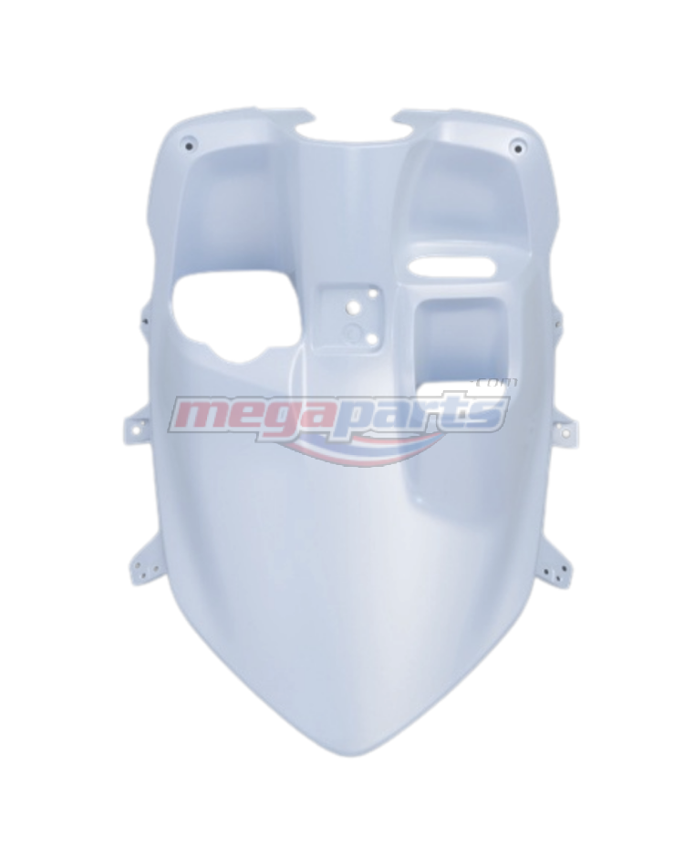 บังลมตัวในด้านบน GRAND FILANO 125 2015 (YAMAHA) สีขาว 1568,MYWP1