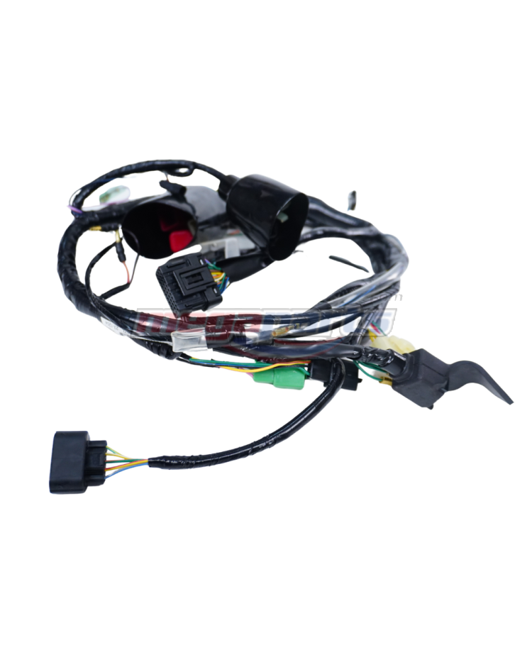 สายไฟชุด WAVE 125i (2005-2007) (ไฟเลี้ยวบังลม) (HONDA) สตาร์ทมือ-เท้า (ไมล์ส้ม)