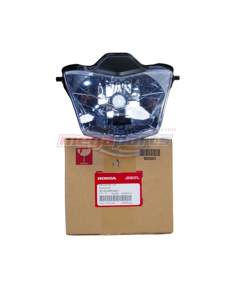 จานฉาย WAVE 125R (HONDA) (ฐานสีฟ้า)