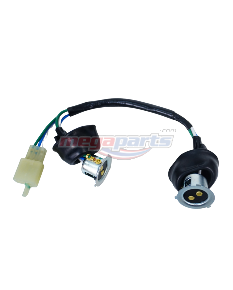 ขั้วไฟหน้า WAVE 125i (2005-2010) (ไฟเลี้ยวบังลม) (HONDA) 2 ขั้ว