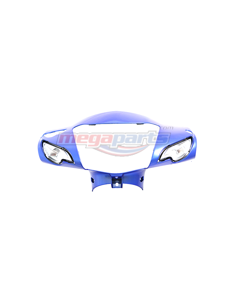 ฝาครอบแฮนด์หน้า WAVE 100S 2006 (Di,U-BOX) (HONDA) สีน้ำเงิน PB325C