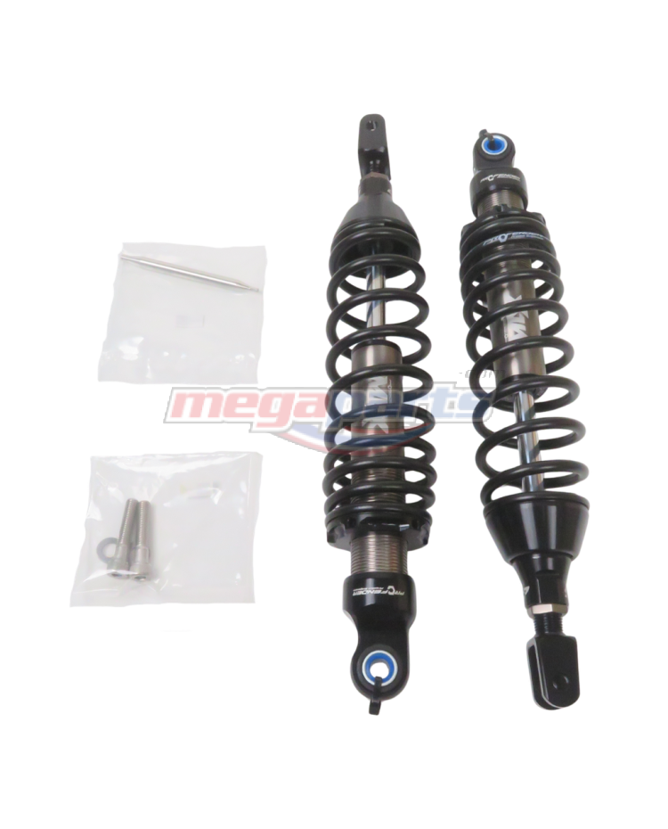 โช้คหลังแต่ง L/R PCX 160 (2021-2024) MAX-SERIES 365MM. (PROFENDER) ดำ/ดำ