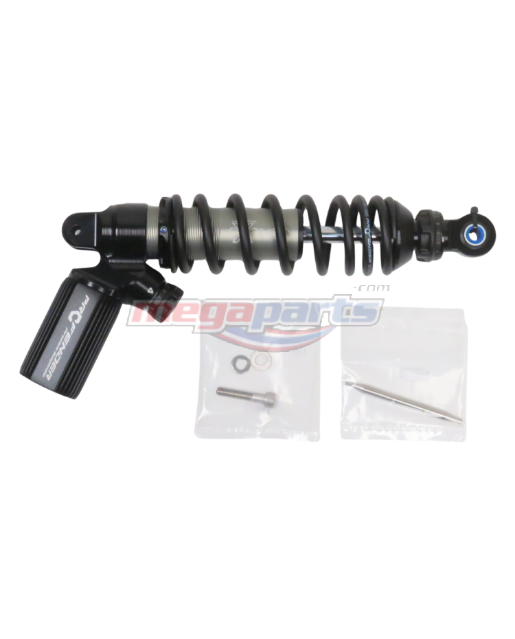 โช้คหลังแก๊ส (เดี่ยว) GIORNO+ 125 (2023-2025) X-SERIES 320MM. (PROFENDER) ดำ/ดำ/แท้งดำ