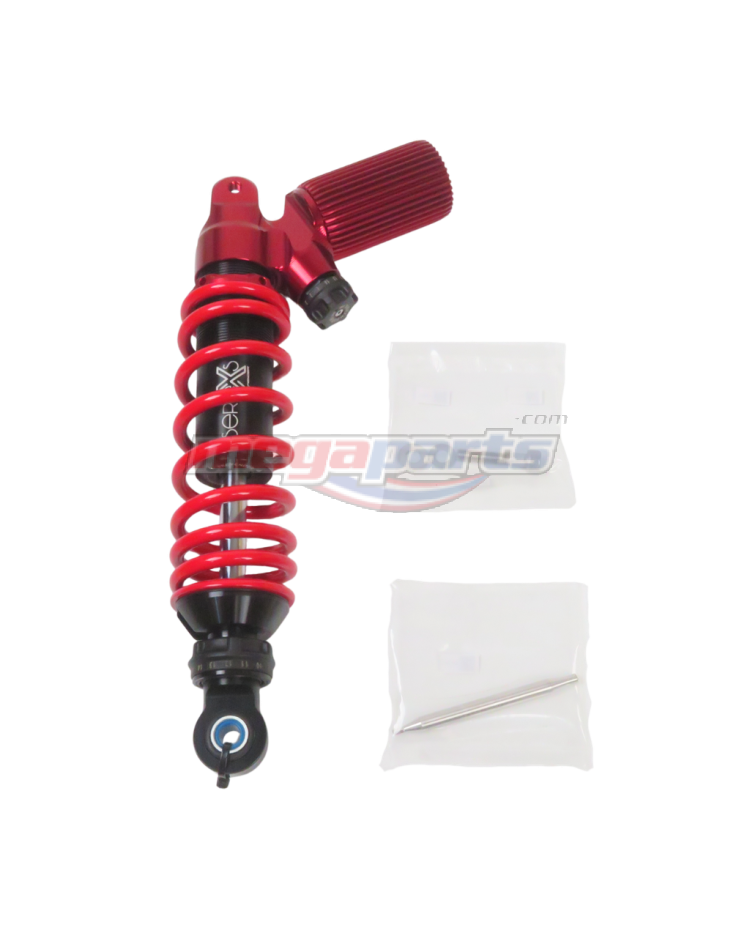 โช้คหลังแก๊ส (เดี่ยว) GIORNO+ 125 (2023-2025) X-SERIES 320MM. (PROFENDER) ดำ/แดง/แท้งแดง