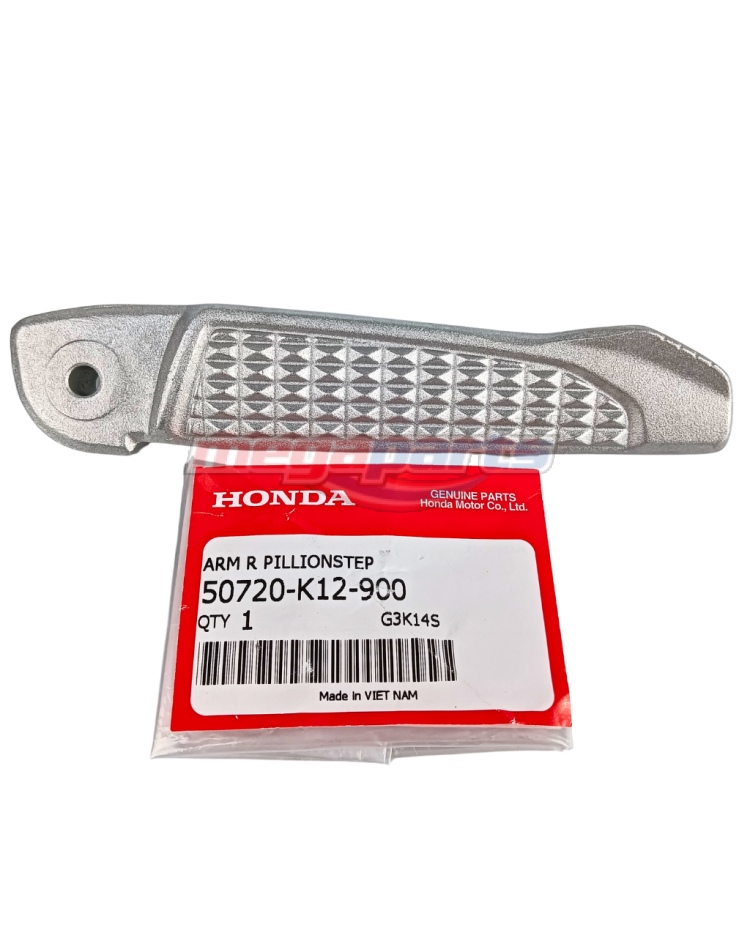 พักเท้าหลังข้างขวา LEAD 125 2021 (2 วาล์ว) (HONDA)