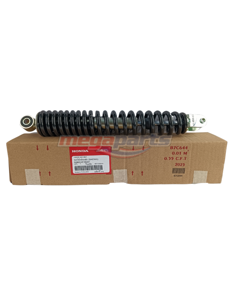 โช้คหลังเดิม (เดี่ยว) ZOOMER-X 110 2013 (Cb) (HONDA) สปริงสีดำ