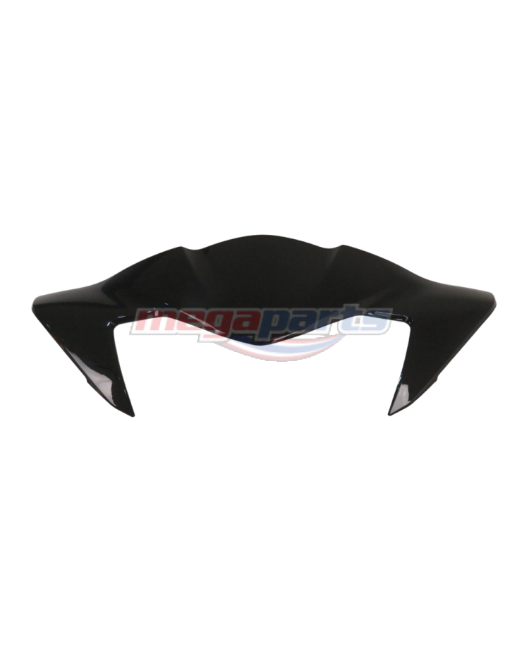 ฝาครอบแฮนด์หน้าตัวบน WAVE 110i (2019-2025) (LED) (HONDA) สีดำเงา NHA35M