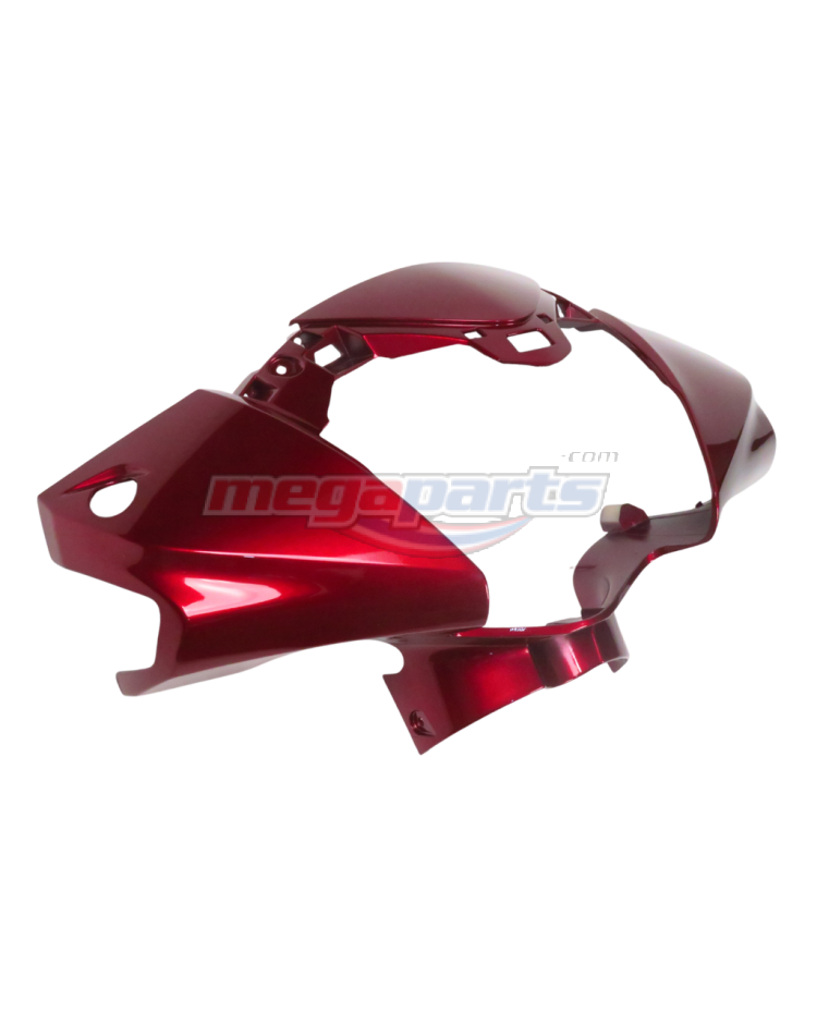 ฝาครอบแฮนด์หน้า LEAD 125 2021 (HONDA) สีแดง R368C