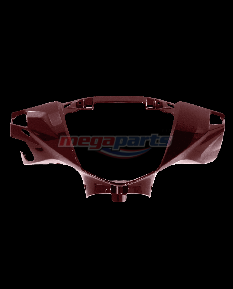 ฝาครอบแฮนด์หน้า WAVE 125i 2023 (M,LED) (HONDA) สีแดง R405C