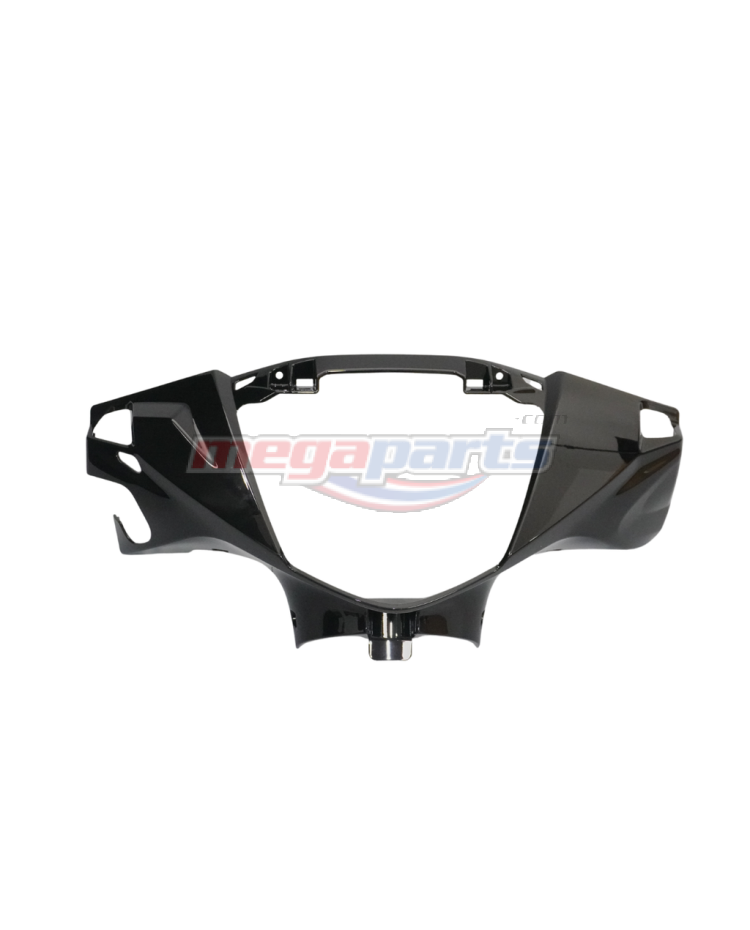 ฝาครอบแฮนด์หน้า WAVE 125i (2023-2024) (LED) (HONDA) สีดำเงา NHA35M