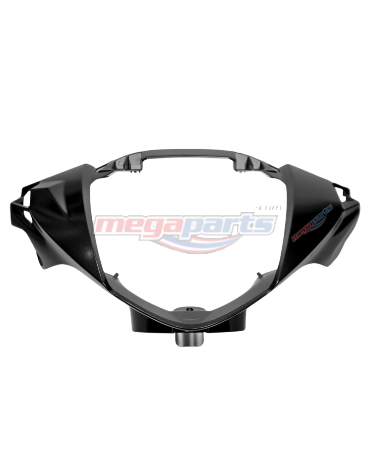 ฝาครอบแฮนด์หน้า WAVE 125i 2025 (M,LED) (HONDA) สีดำด้าน NH436M