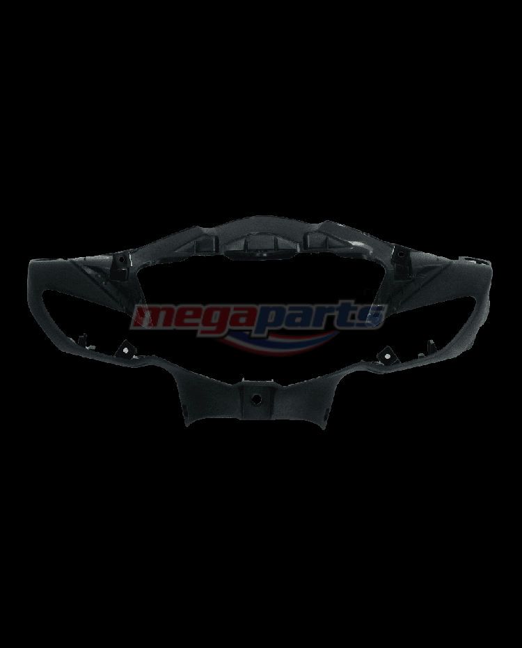 ฝาครอบแฮนด์หน้า WAVE 110i (2019-2025) (LED) (HONDA) สีดำ NH1